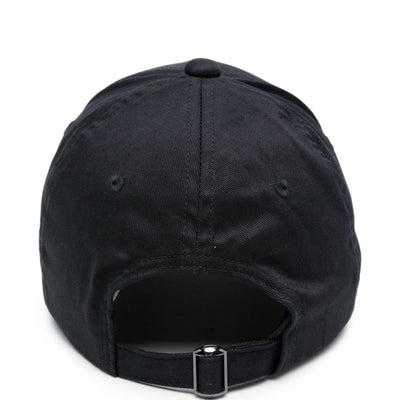 Emporio Armani Canvas Baseball Cap With Embroidered Logo