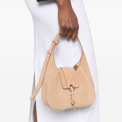 Hogan Trend Beige Hobo Bag