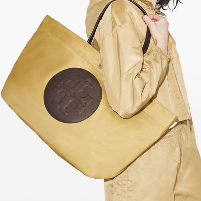 Tory Burch The Ella Twist Shopping Tote Bag
