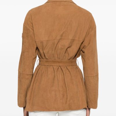 Peuterey Machuca suede leather jacket