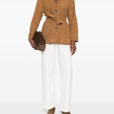Peuterey Machuca suede leather jacket