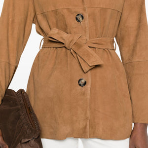 Peuterey Machuca suede leather jacket