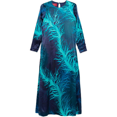 F.R.S . Printed silk dress