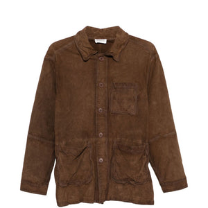 Parosh P.A.R.O.S.H. Suede leather jacket
