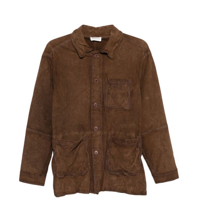 Parosh P.A.R.O.S.H. Suede leather jacket