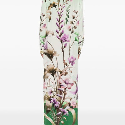 F.R.S . Printed silk dress