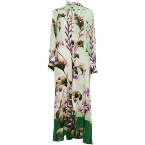 F.R.S . Printed silk dress