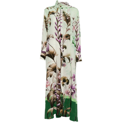 F.R.S . Printed silk dress