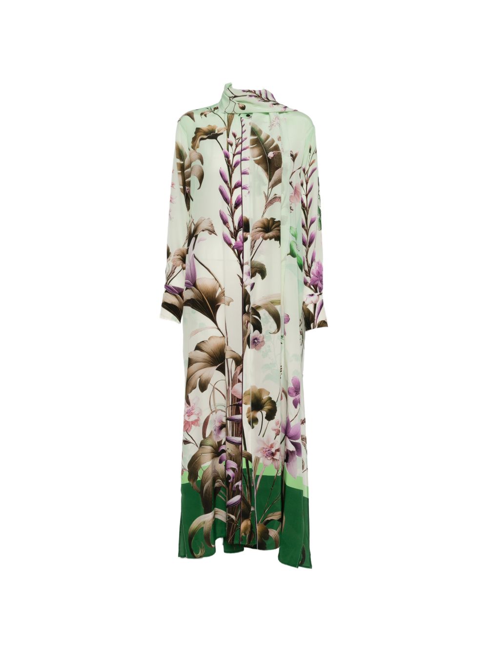 F.R.S . Printed silk dress