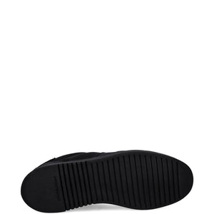 Emporio Armani Nylon sneakers with leather details
