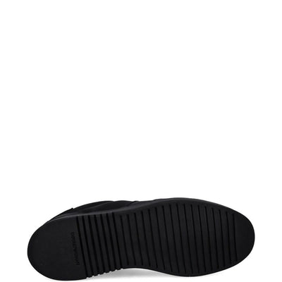 Emporio Armani Nylon sneakers with leather details