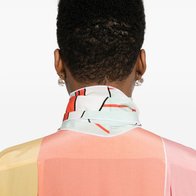 F.R.S . Printed silk dress