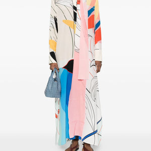 F.R.S . Printed silk dress