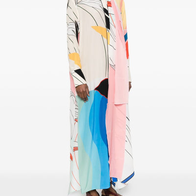 F.R.S . Printed silk dress