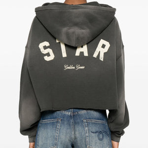 Golden Goose Cotton cropped hoodie