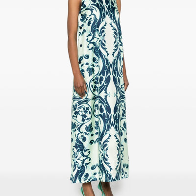 F.R.S . Printed silk dress