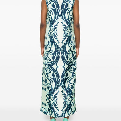 F.R.S . Printed silk dress
