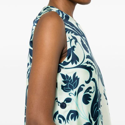F.R.S . Printed silk dress