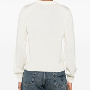 Maison Kitsuné Baby Fox wool crewneck jumper