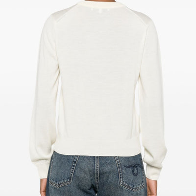 Maison Kitsuné Baby Fox wool crewneck jumper