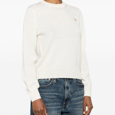 Maison Kitsuné Baby Fox wool crewneck jumper