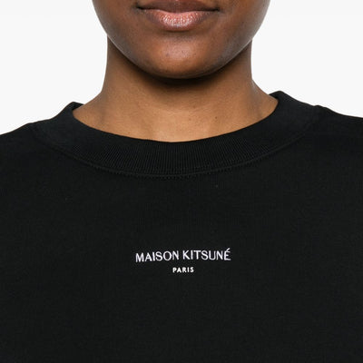 Maison Kitsuné cropped sweatshirt