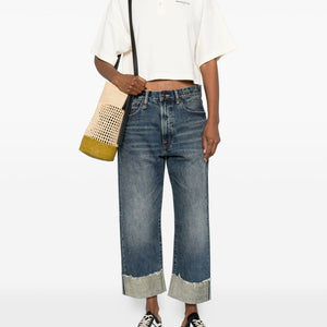 Maison Kitsuné Oversized cotton polo shirt