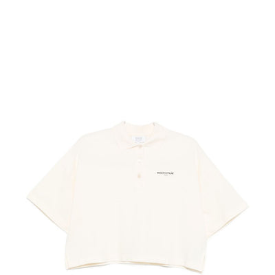 Maison Kitsuné Oversized cotton polo shirt