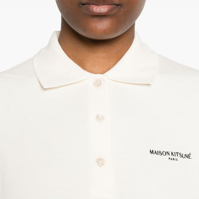 Maison Kitsuné Oversized cotton polo shirt
