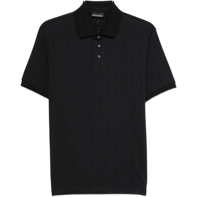 Emporio Armani Logo cotton polo shirt