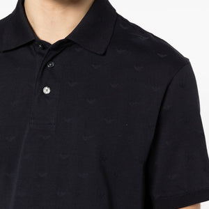 Emporio Armani Logo cotton polo shirt