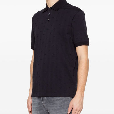Emporio Armani Logo cotton polo shirt