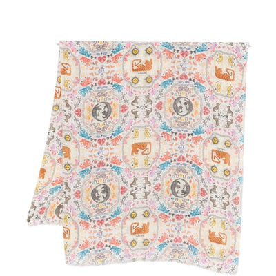 Faliero Sarti Poly silk blend stole