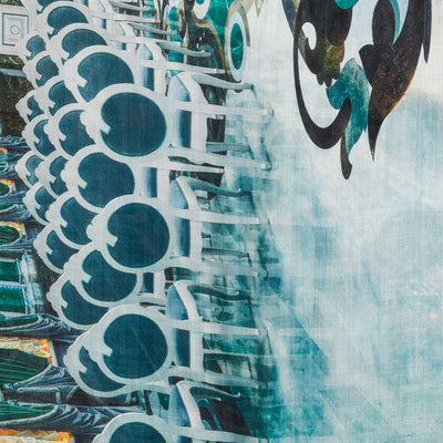 Faliero Sarti Palazzo Mariinskyi silk stole