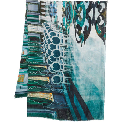 Faliero Sarti Palazzo Mariinskyi silk stole