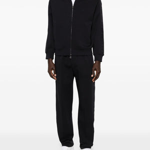 Emporio Armani Cotton zipped sweatshirt