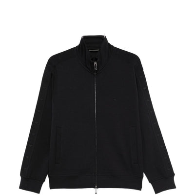 Emporio Armani Cotton zipped sweatshirt