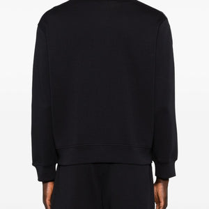 Emporio Armani Cotton zipped sweatshirt