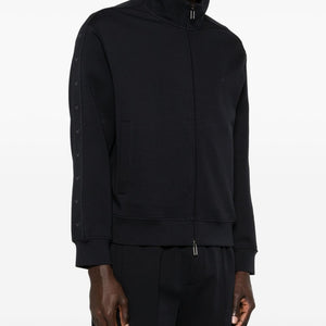 Emporio Armani Cotton zipped sweatshirt