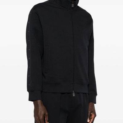 Emporio Armani Cotton zipped sweatshirt