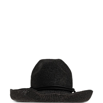 Emporio Armani Natural Cord Sun Crochet Hat