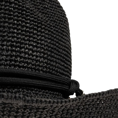 Emporio Armani Natural Cord Sun Crochet Hat