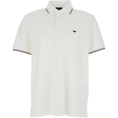 Emporio Armani Logo cotton polo shirt