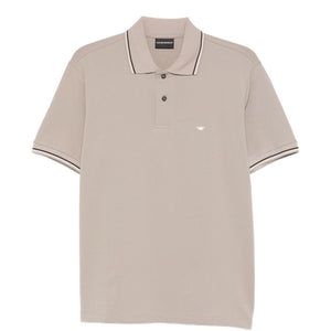 Emporio Armani Logo cotton polo shirt