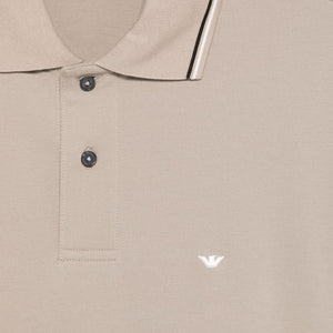 Emporio Armani Logo cotton polo shirt