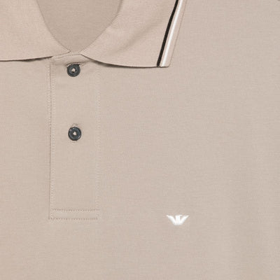 Emporio Armani Logo cotton polo shirt