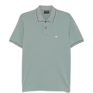 Emporio Armani Logo cotton polo shirt