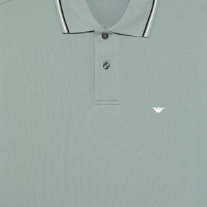Emporio Armani Logo cotton polo shirt
