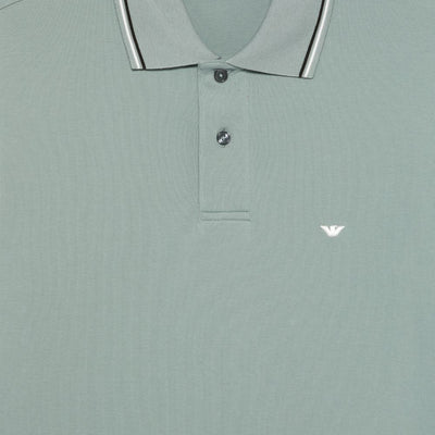 Emporio Armani Logo cotton polo shirt