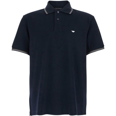 Emporio Armani Logo cotton polo shirt